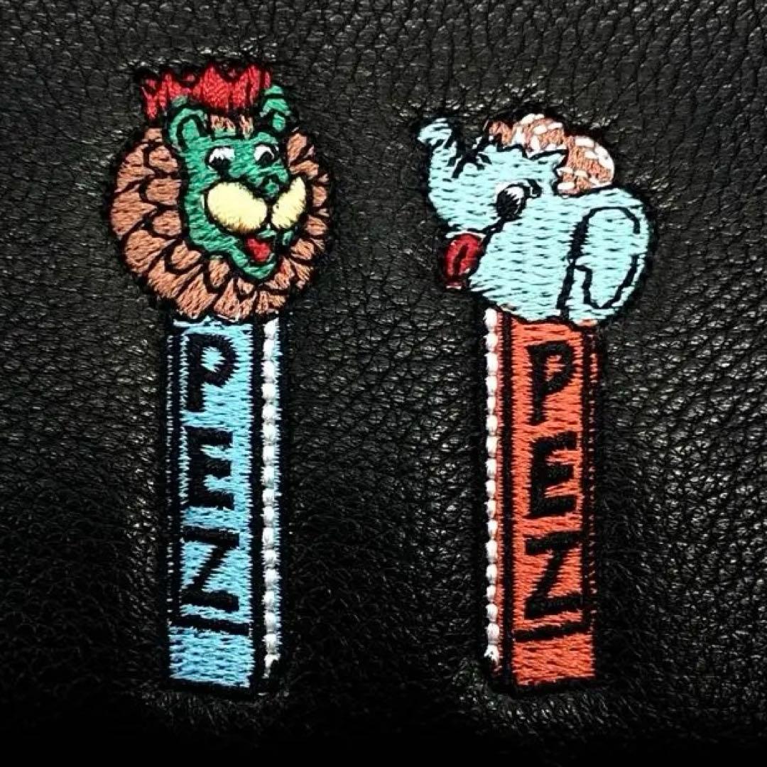 美品【PEZ(ペッツ)×perche(ペルケ)×ear】コラボ ジャバラ折り財布