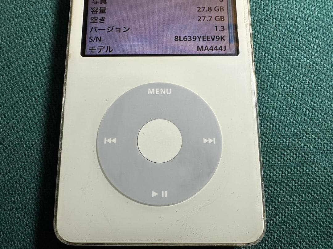 iPod Classic 5.5世代　MA444 新品のバッテリー