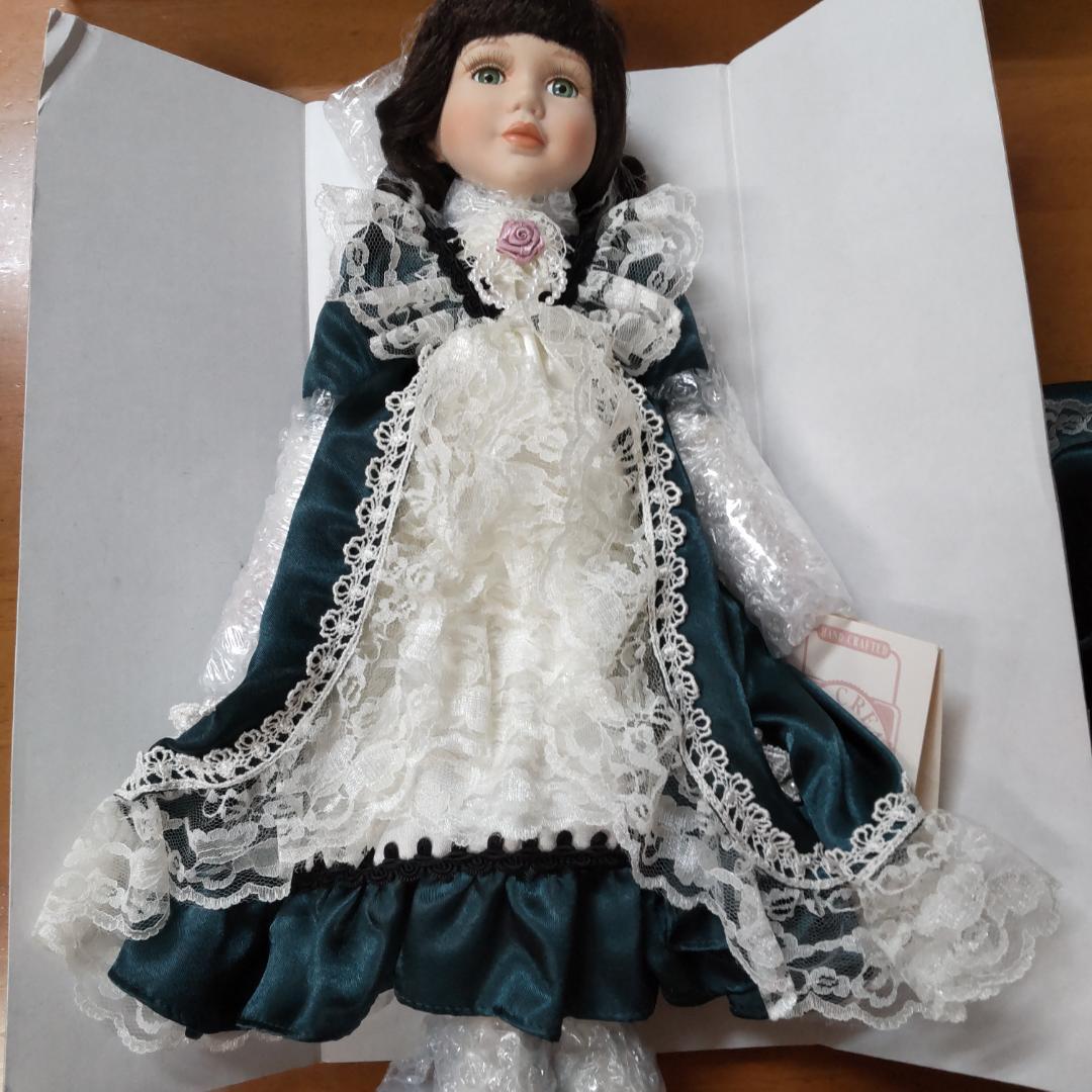 人形　ドール　ヴィンテージ　新品　西洋人形　ビスクドール