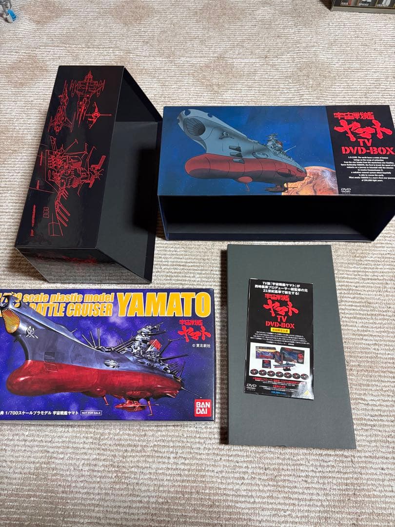 宇宙戦艦ヤマト TV DVD-BOX DVDは付属しておりません。