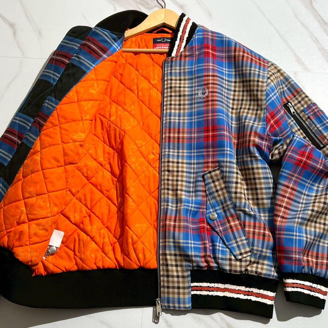 【未使用級✨】FRED PERRY × LOVERBOY ボンバージャケット L