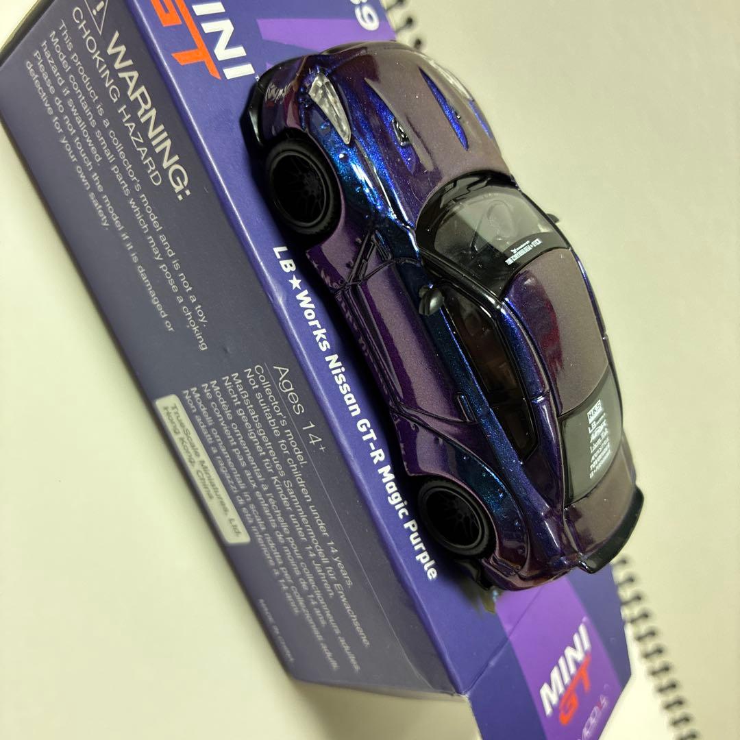 MINI GT リバティーウォーク　LBWK GT-R マジックパープル