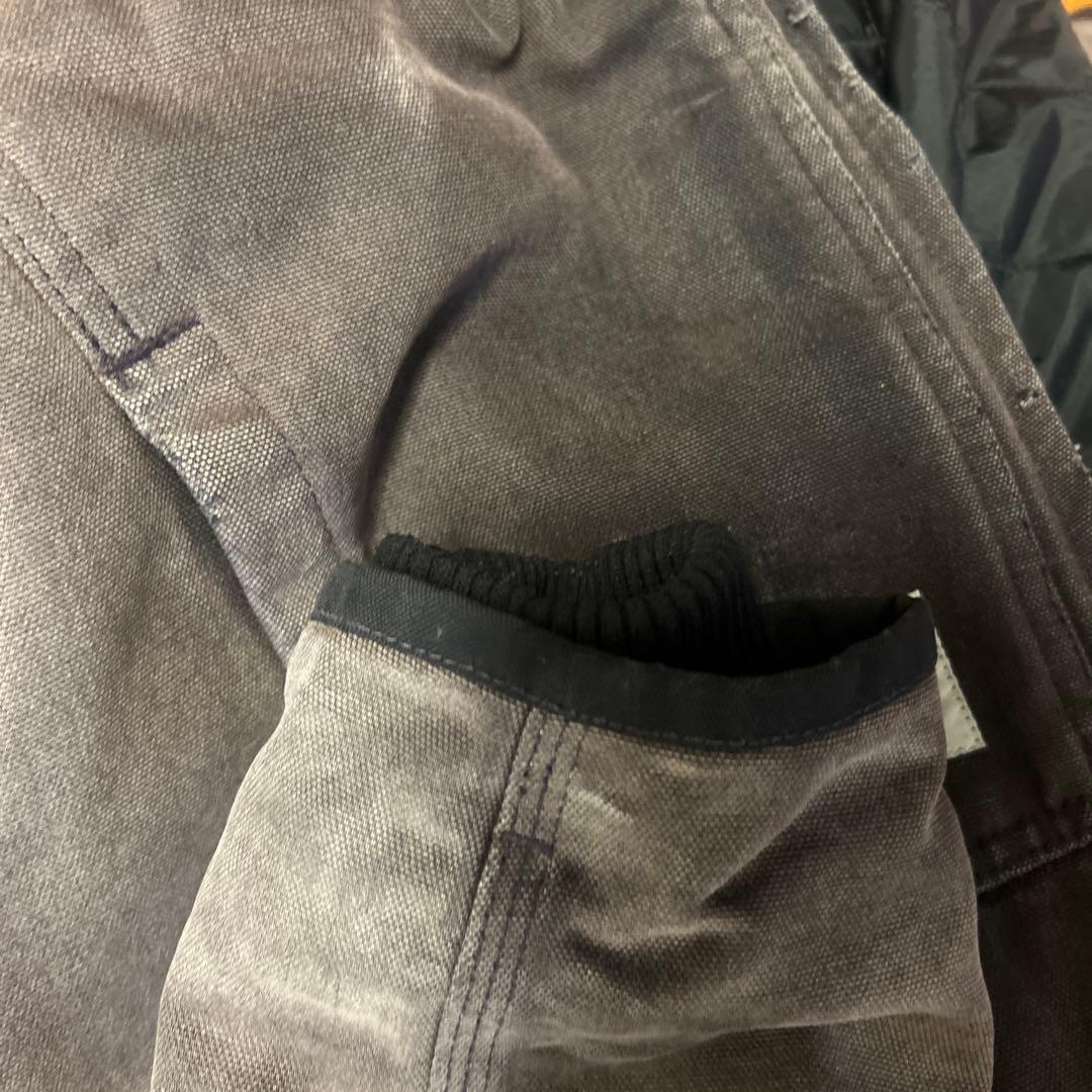 南無阿弥陀仏 Carhartt アクティブジャケット 鬼フェード 黒 S