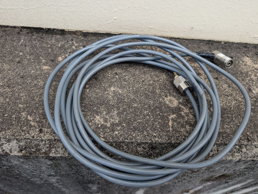 アマチュア無線　同軸ケーブルセット