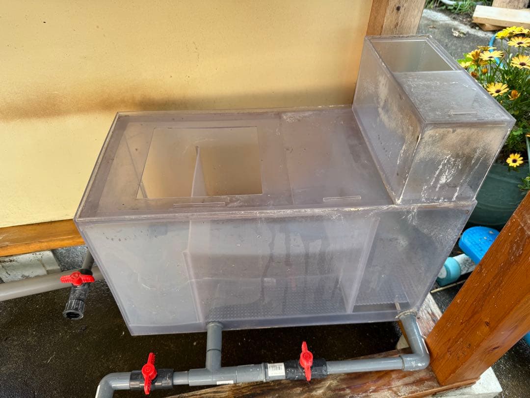 八*）様 1400×600×600アクリルオーバーフロー水槽