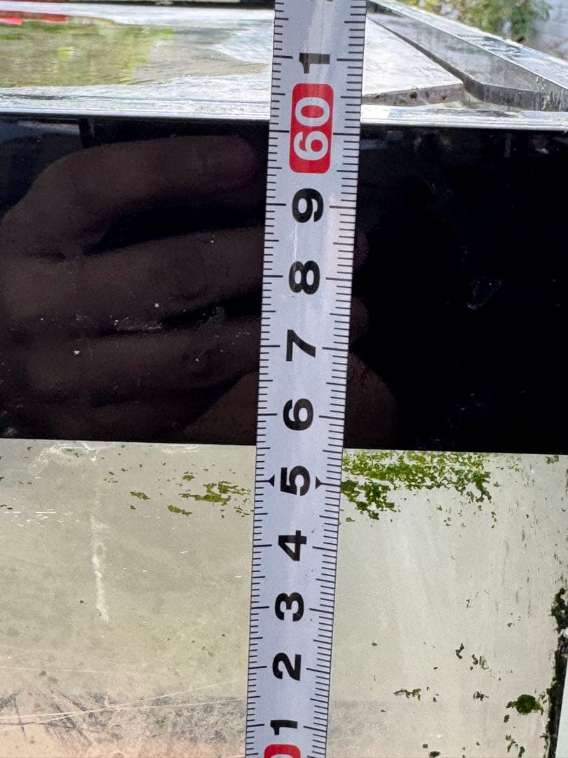 八*）様 1400×600×600アクリルオーバーフロー水槽