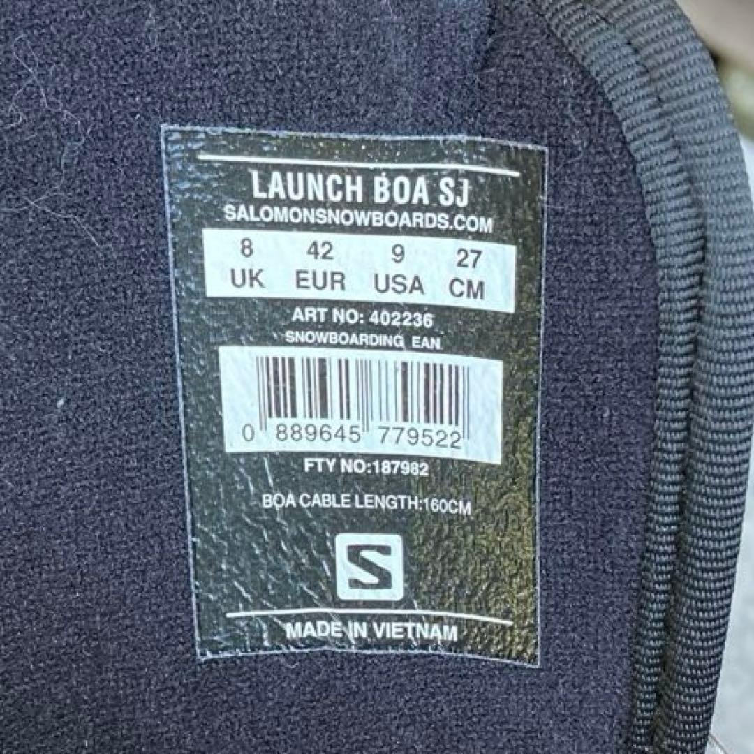 スノボブーツ　27cm SALOMON サロモン