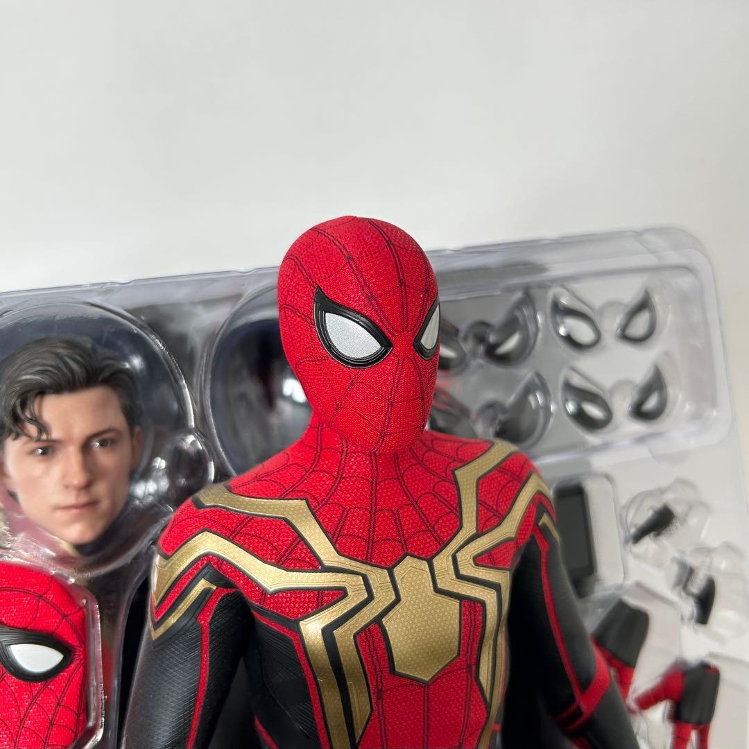 【美品】ホットトイズ スパイダーマン インテグレーテッドスーツ ノーウェイホーム