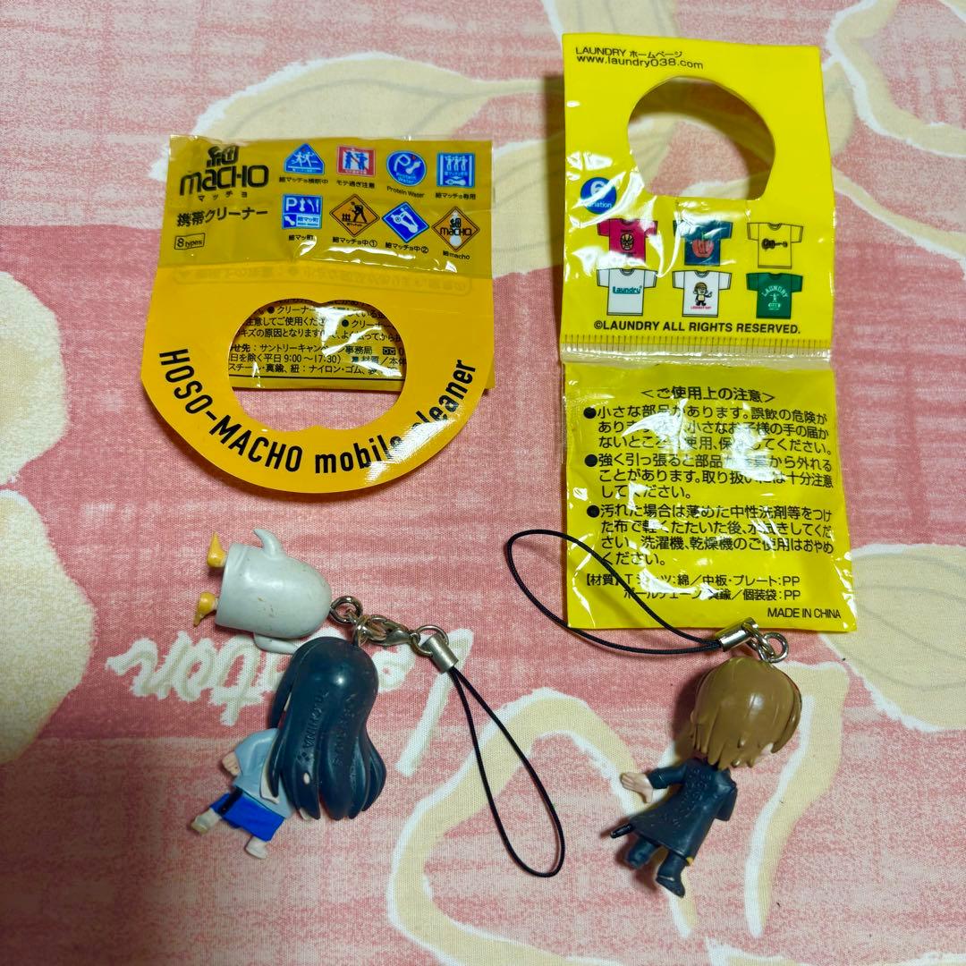 4点ストラップ【銀魂◆沖田総悟　桂小太郎 & エリザベス】DAKAR◆ミニT&他