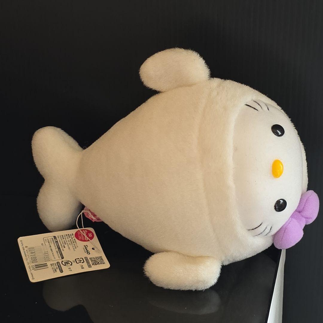 ハローキティ　あざらし　北海道　ぬいぐるみ　ご当地　限定　レトロ　レア　サンリオ