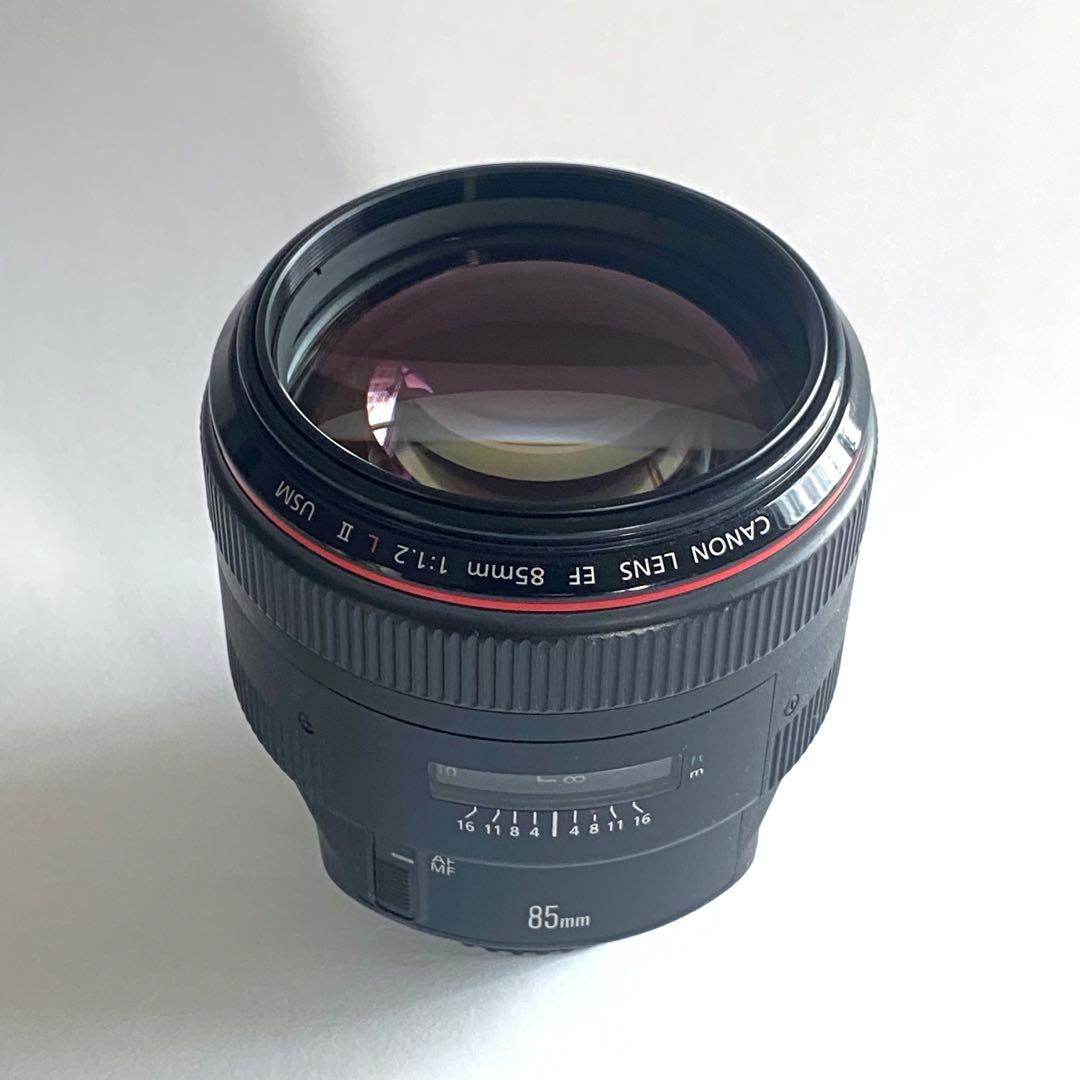 CANON EF85mm F1.2L II USM レンズ 元箱あり
