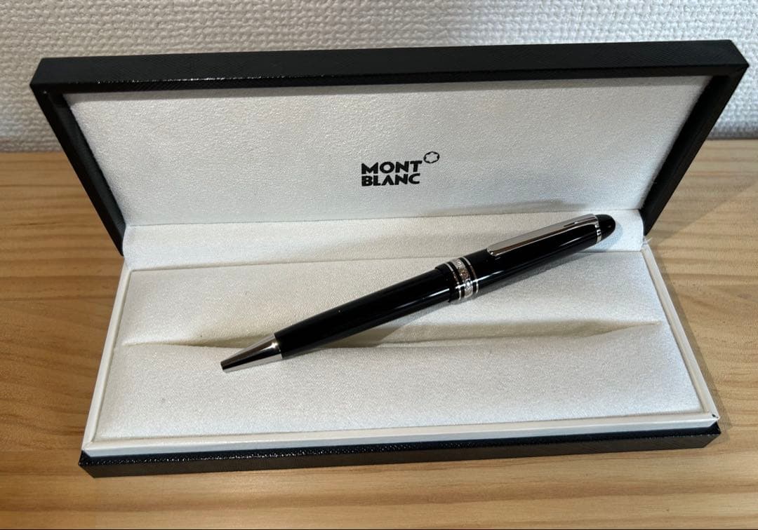 MONT BLANC ボールペン 黒 本体専用ケース付き