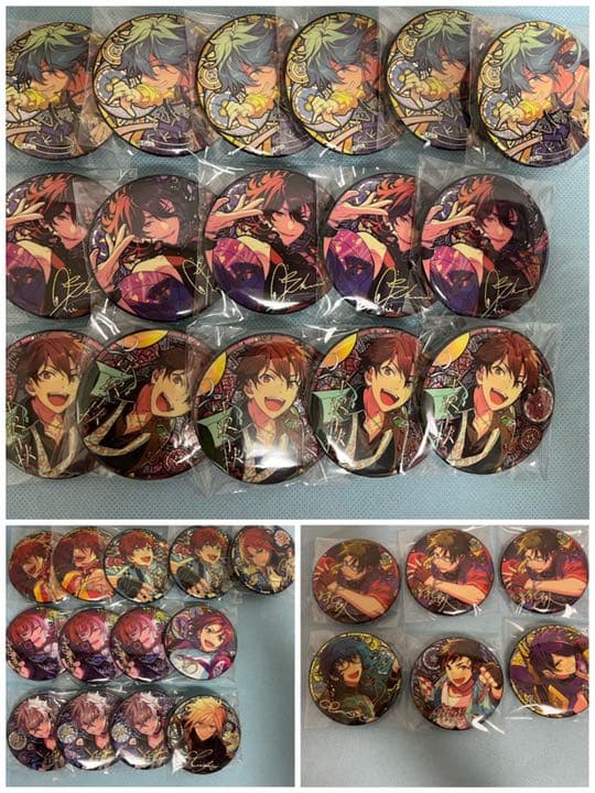 バラ売り⭕️ あんスタ 時光缶バッチ アニカフェコースター 特典