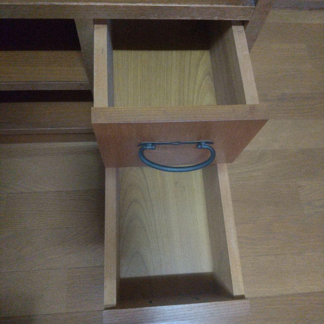 【最終お値下げ】昭和レトロ 和モダン 木製キャビネット 引き戸ガラスショーケース