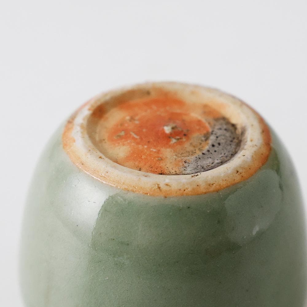 天龍寺青磁 替茶器 茶入 壷 茶道具 唐物 青瓷 時代箱