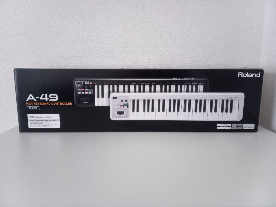 Roland A-49/BK MIDIキーボード ブラック
