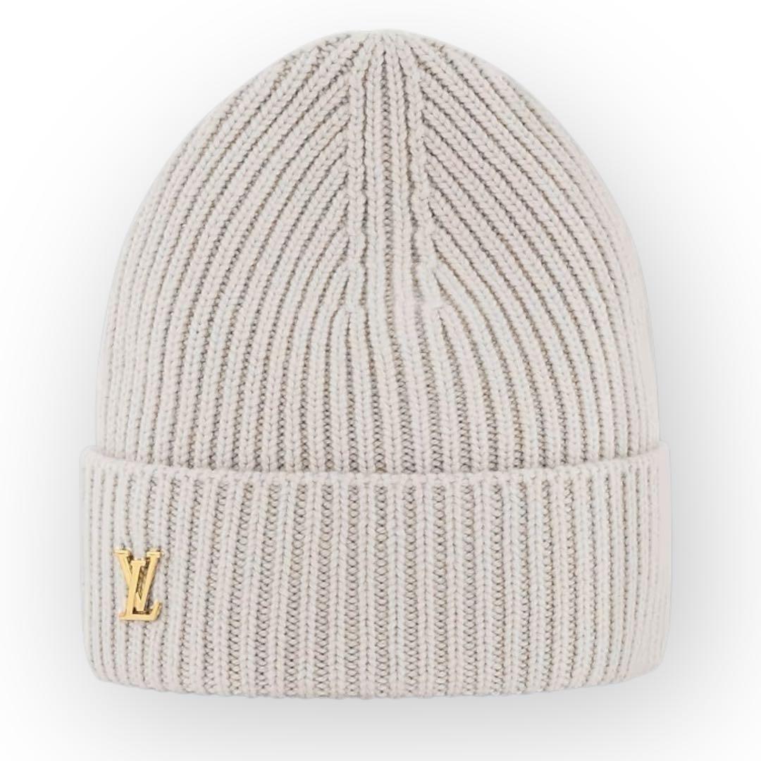 ヴィトン ボネ・LVボア カシミヤ　ニットキャップ M78970 ビーニー LV