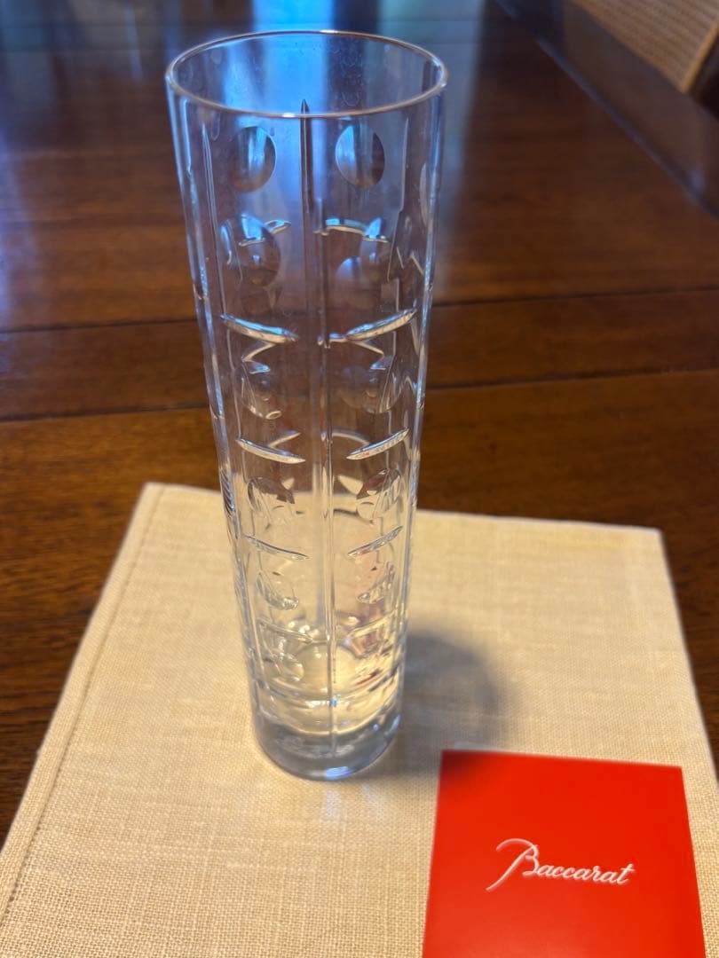 バカラ　花瓶　フラワーベース