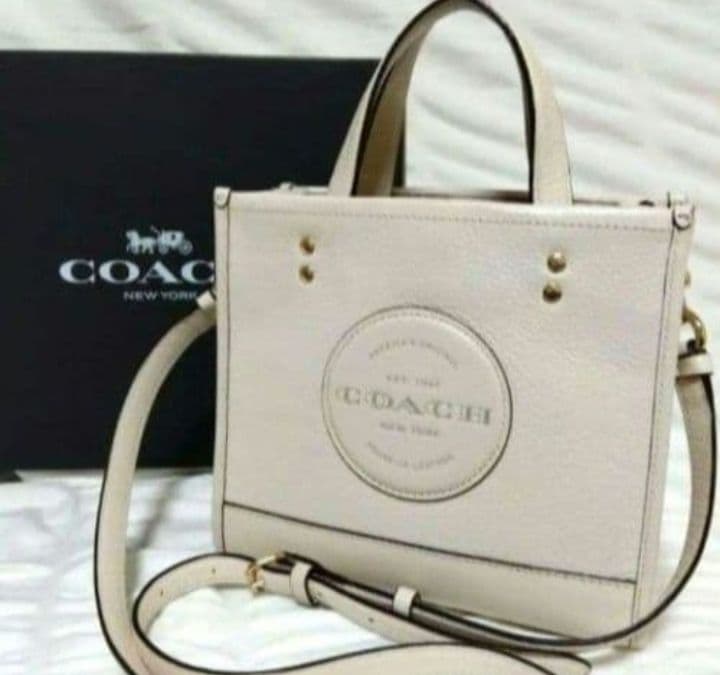 COACH デンプシー トート ショルダーバッグ レザー