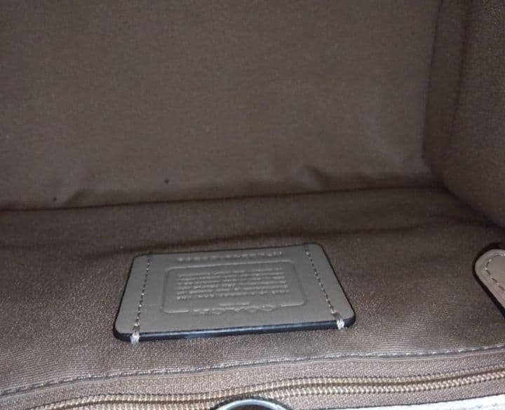 COACH デンプシー トート ショルダーバッグ レザー