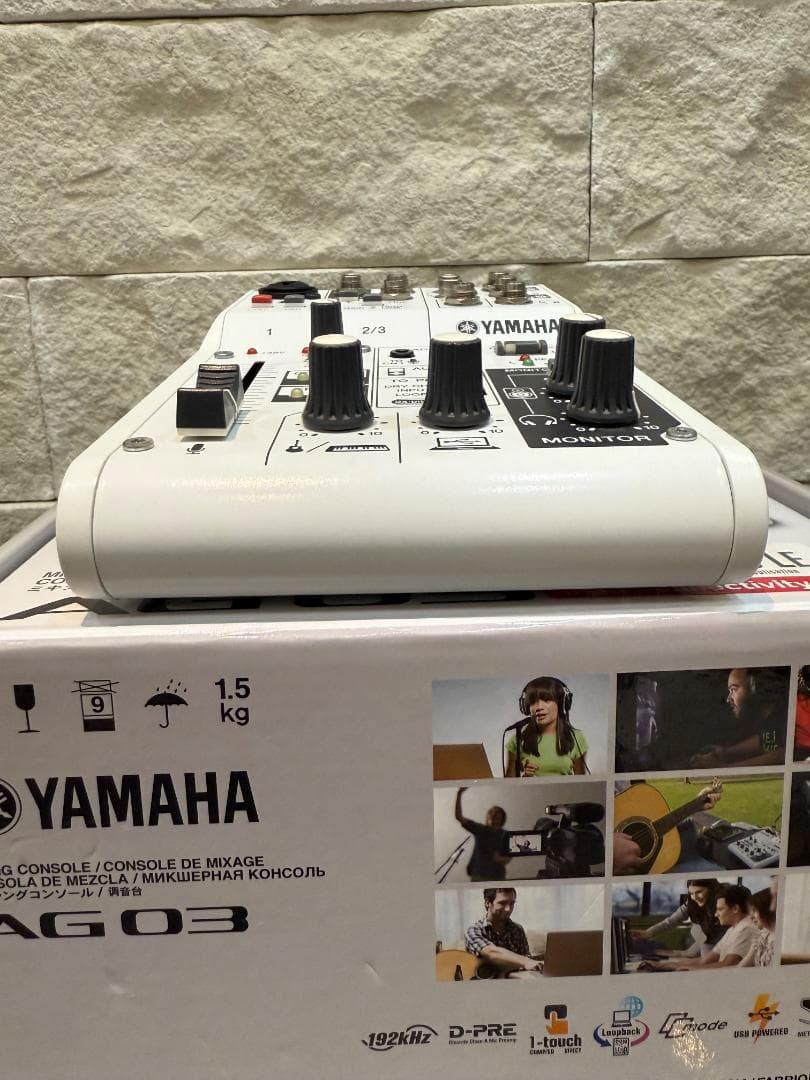 YAMAHA ヤマハ AG03 オーディオインターフェイス 中古品