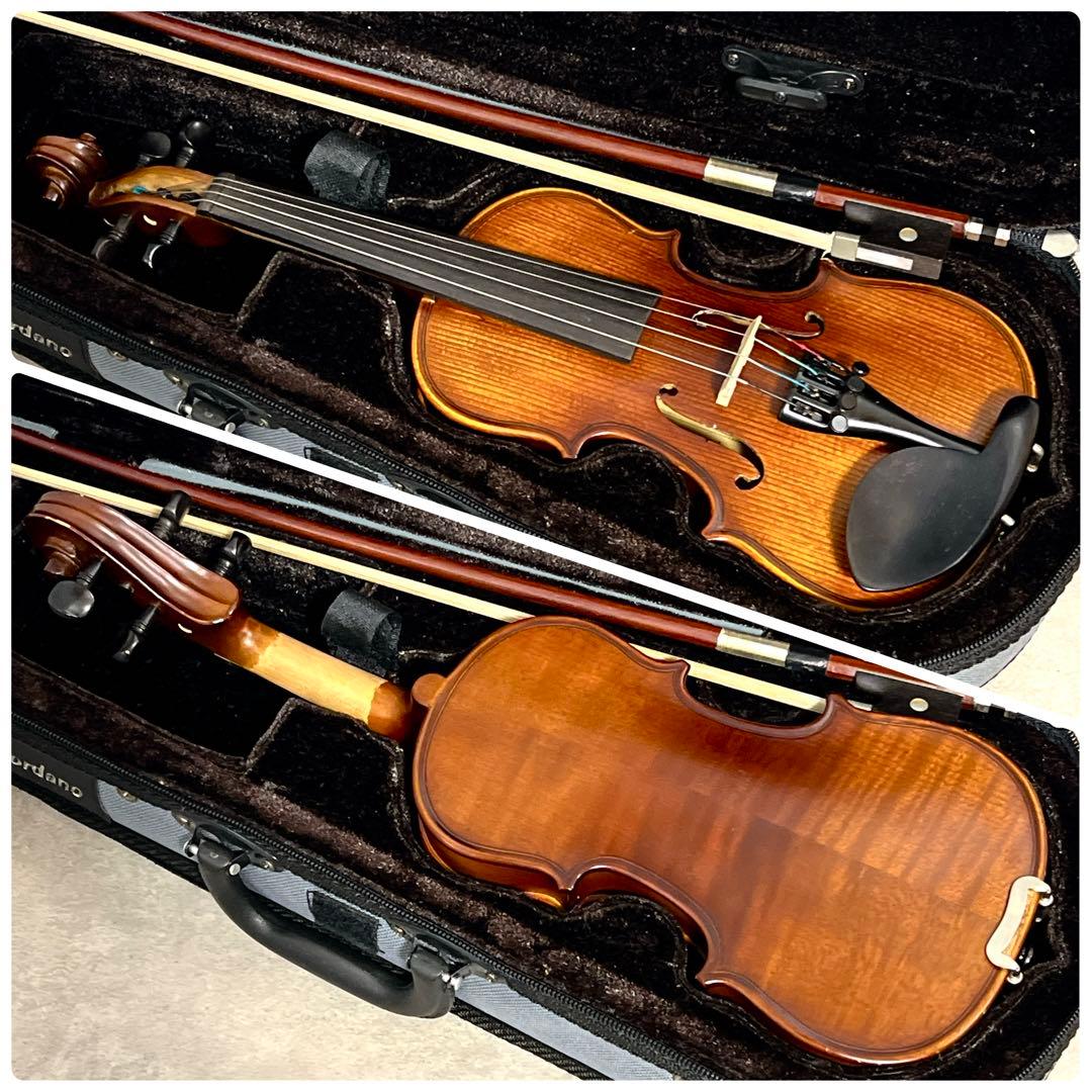 ★カルロ・ジョルダーノ ヴァイオリン バイオリン 虎目 1/16 弦楽器