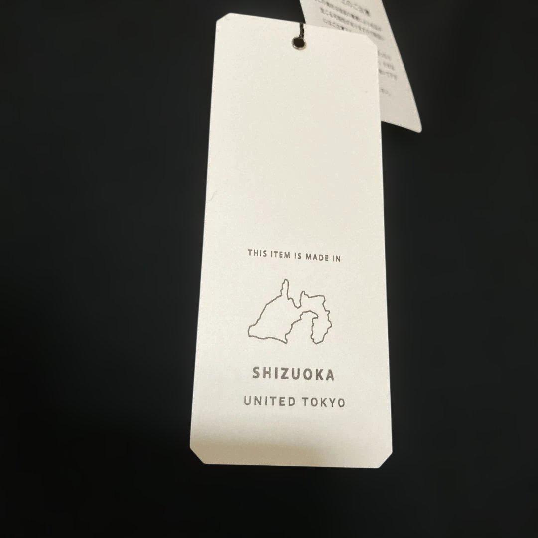 新品タグ付★UNITED TOKYO 黒ノーカラーコート　卒入園卒業式セレモニー