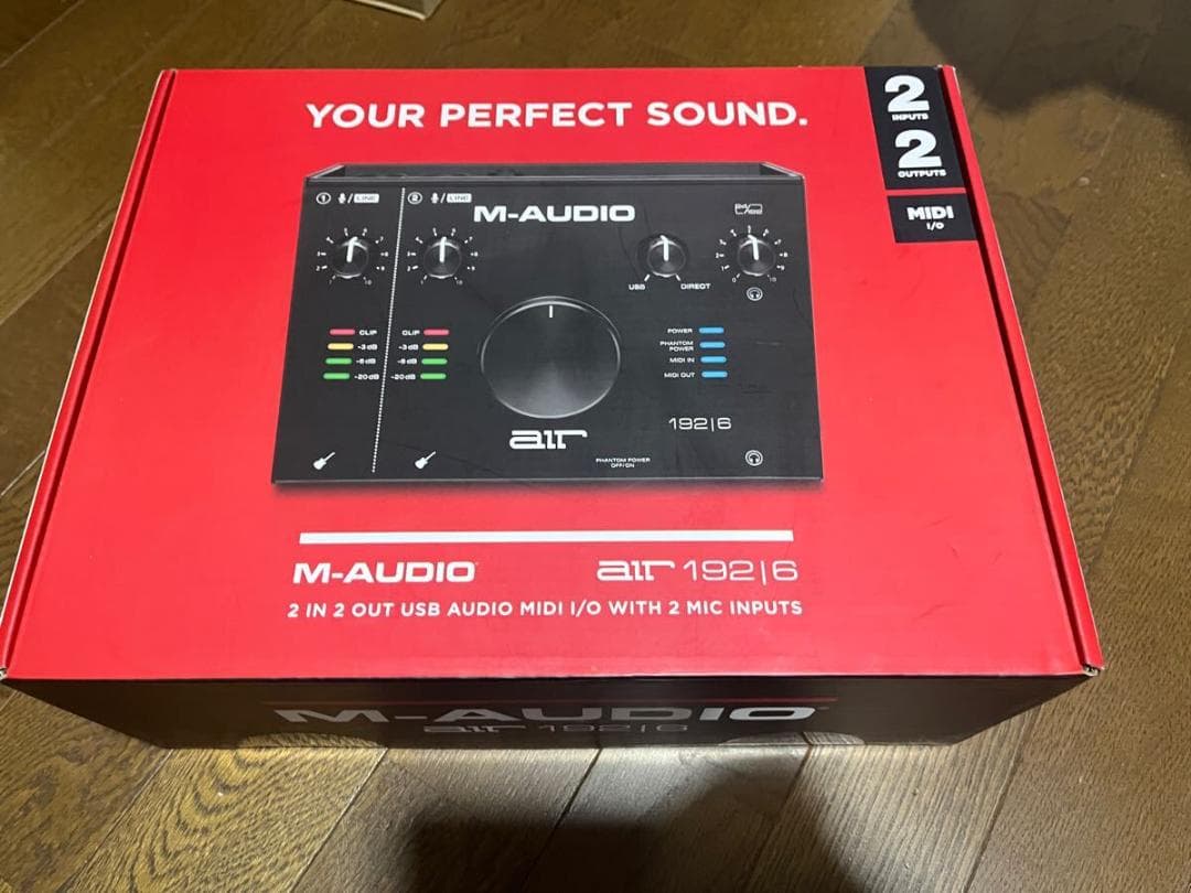 M-Audio USB USB-C オーディオインターフェース 2イン 2アウト