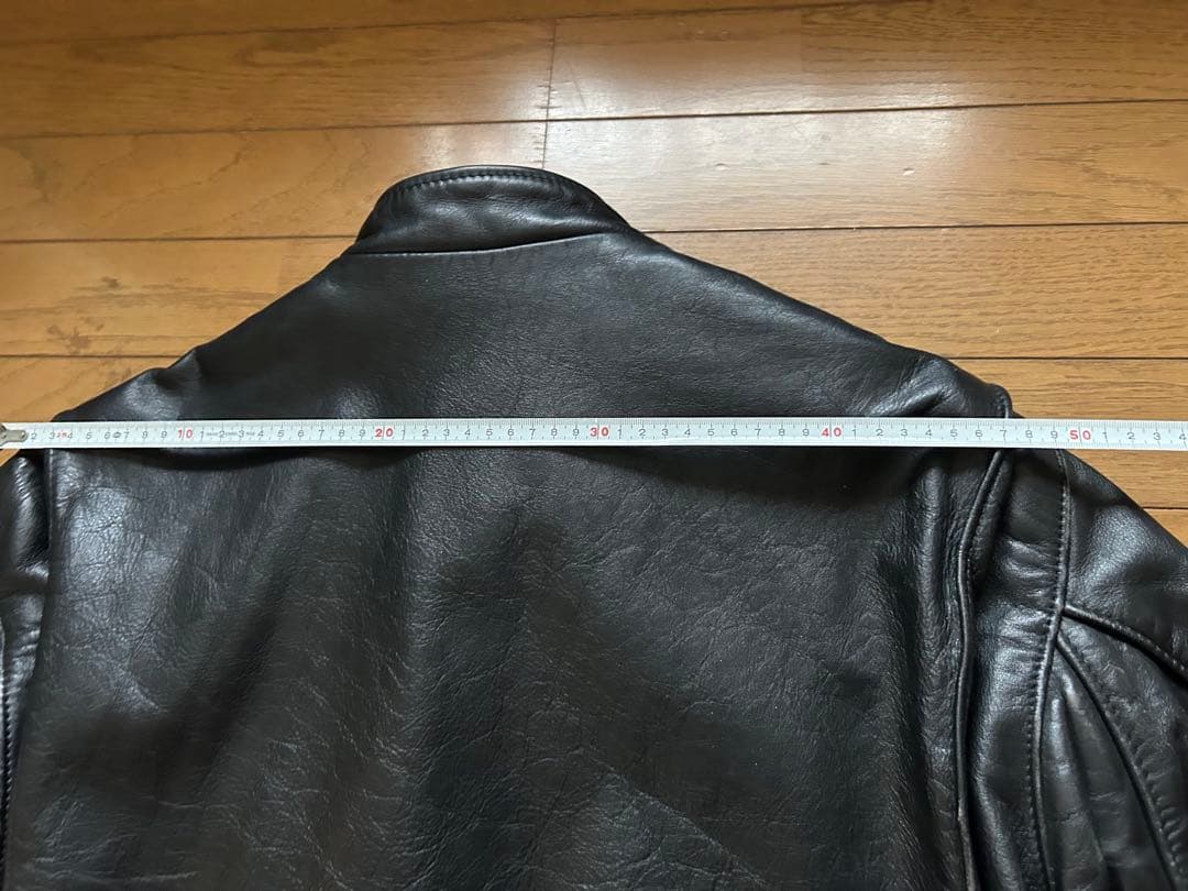 Schott シングルライダース 黒 レザージャケット