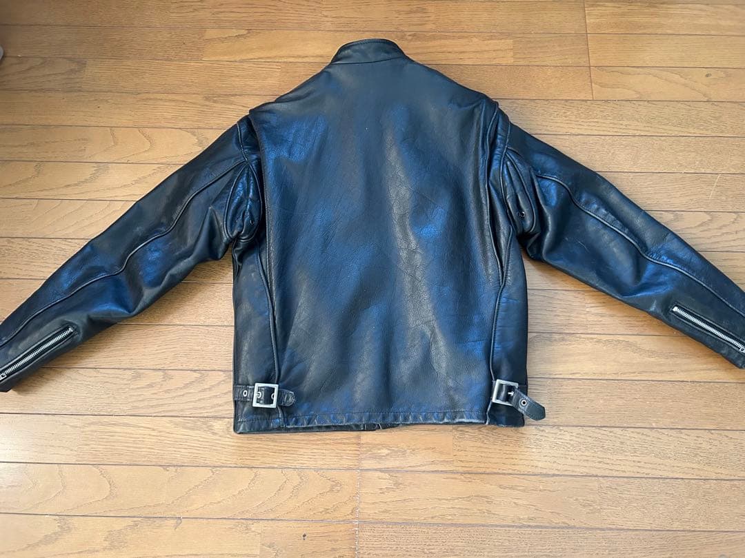 Schott シングルライダース 黒 レザージャケット