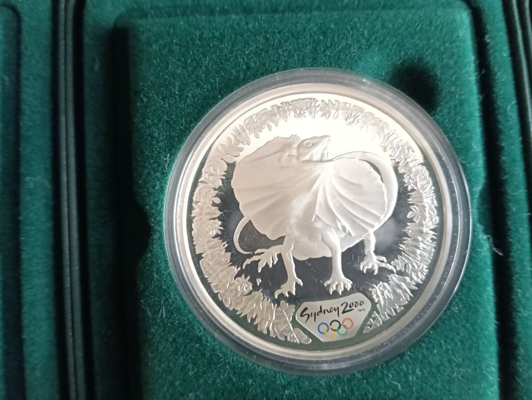 シドニーオリンピック公式記念銀貨６セット【２】純銀.999 総重量217g