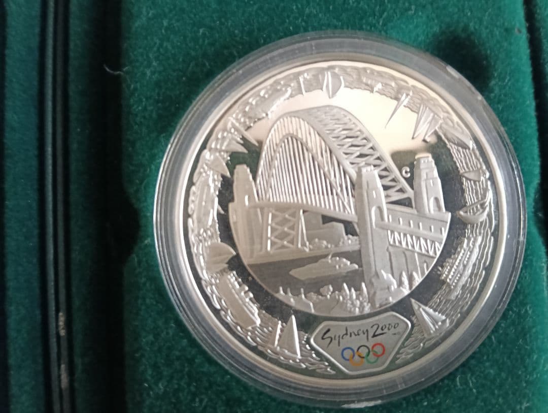 シドニーオリンピック公式記念銀貨６セット【２】純銀.999 総重量217g