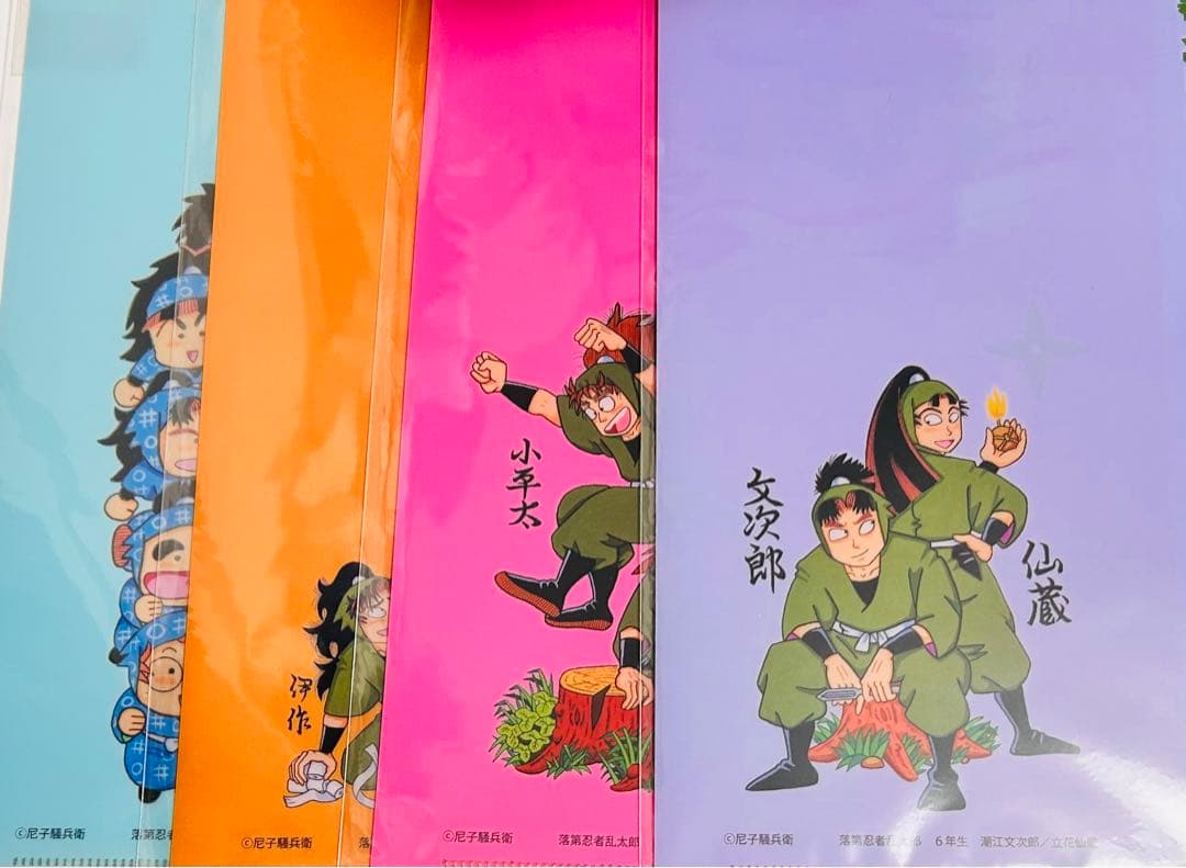 忍たま乱太郎　尼子騒兵衛　関ヶ原　クリアファイル　原画