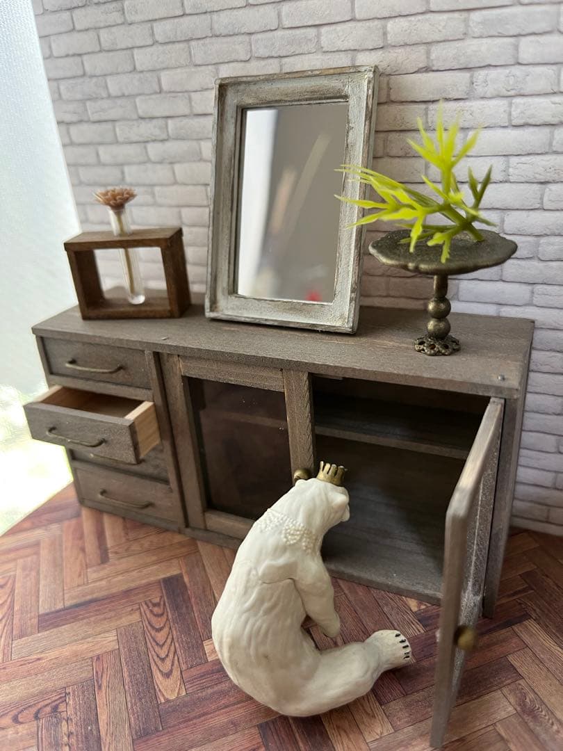 ✳︎no.397 ドールハウス用木製家具セット✳︎ シルバニア　ミニチュア