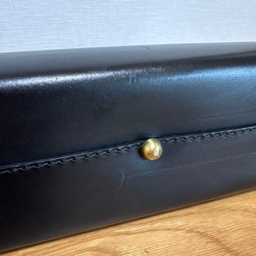 【HERZ】あおりポケット　二本手　ビジネスバッグ　S（BW-104）