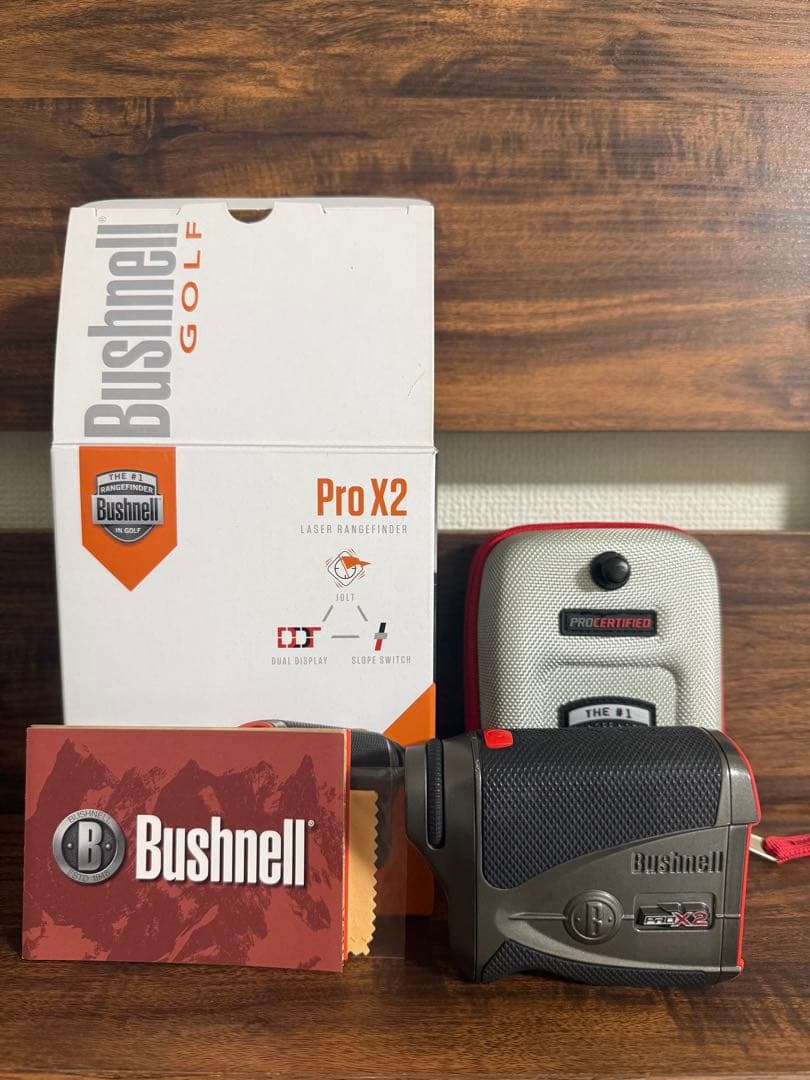 Bushnell Pro X2 ゴルフ用レーザー距離計