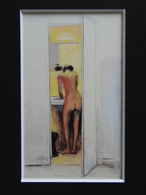 カシニョール（Cassigneul）、浴室 II、希少な画集より