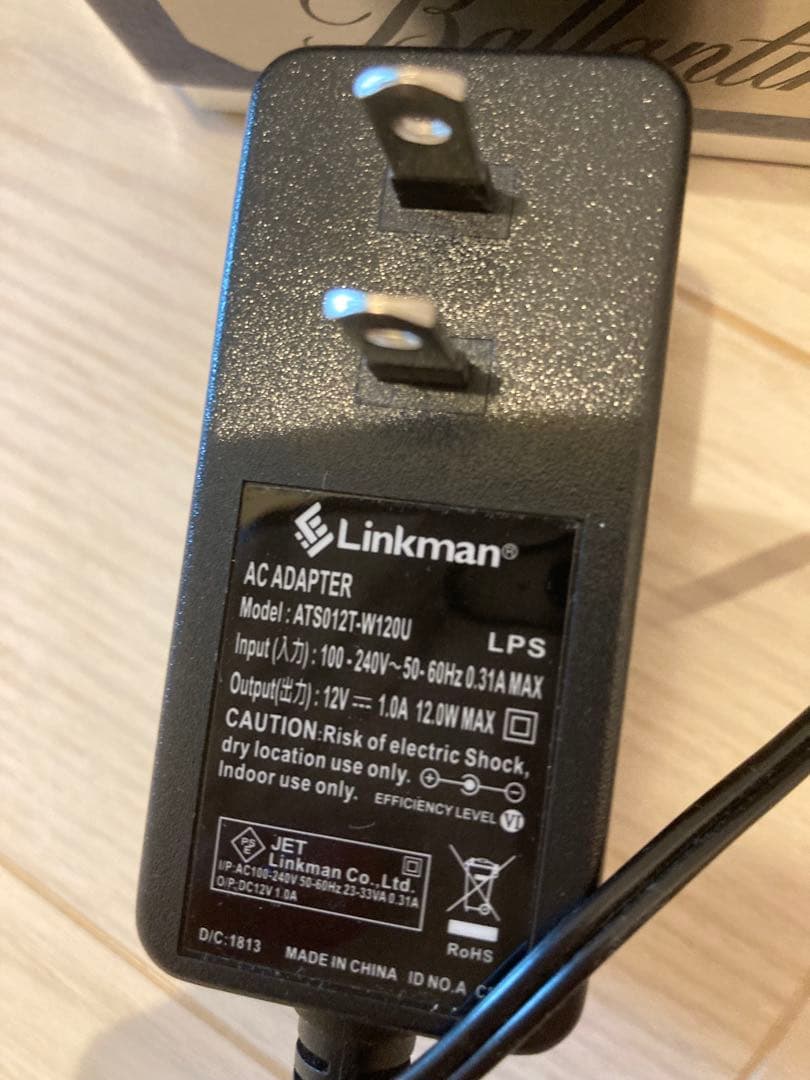 非売品 バランタイン アクリル製 LEDライト ボトルディスプレイ