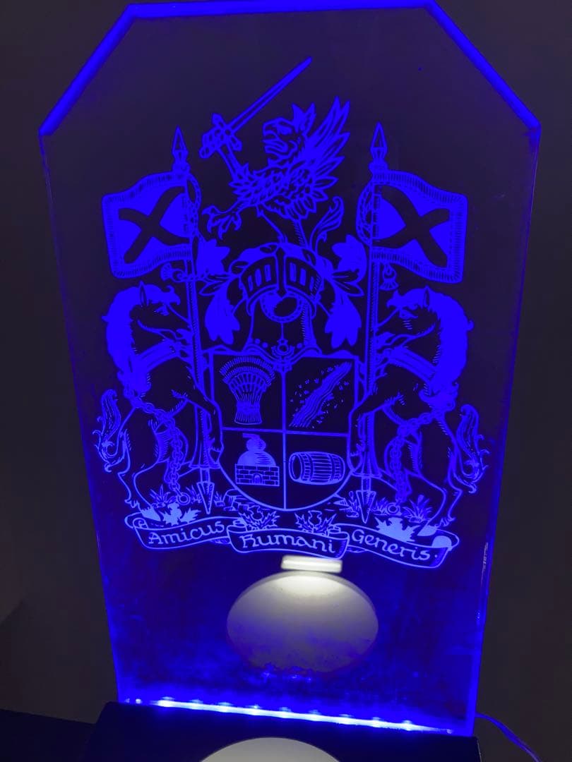 非売品 バランタイン アクリル製 LEDライト ボトルディスプレイ