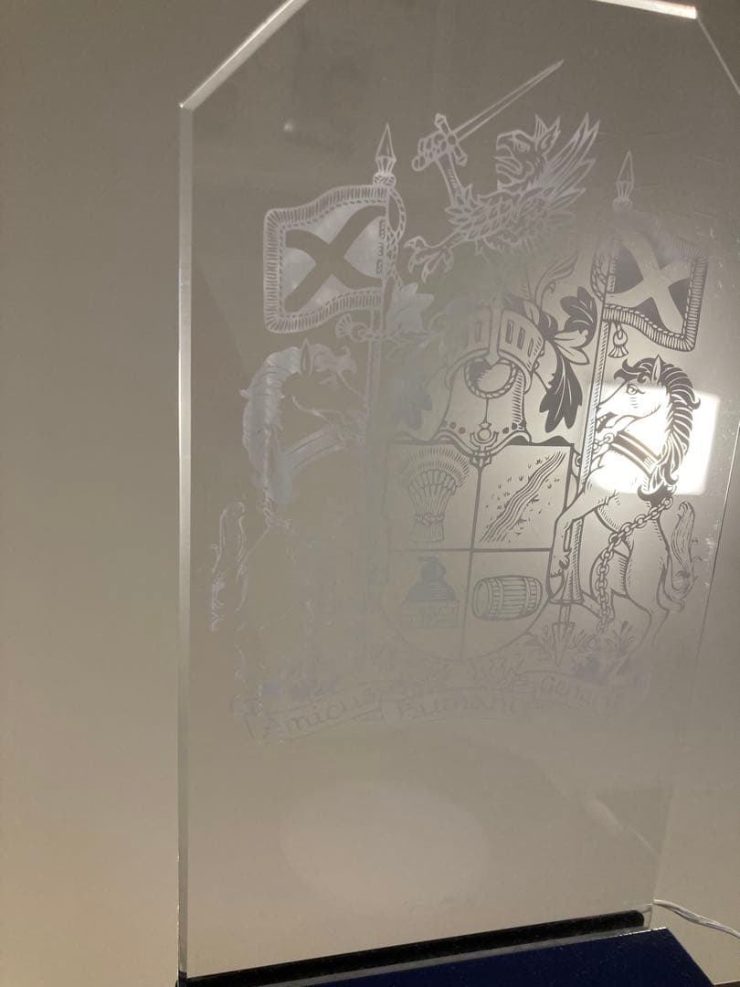 非売品 バランタイン アクリル製 LEDライト ボトルディスプレイ