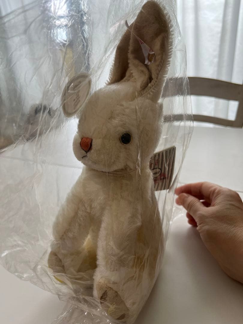 【新品未使用】steiffシュタイフ 十五夜うさぎ 21cm EAN678585