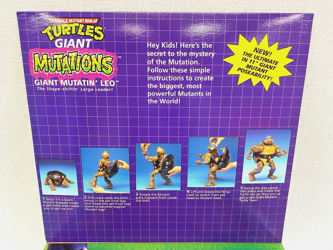 ミュータント タートルズ ジャイアント レオナルド フィギュア １体 未使用品