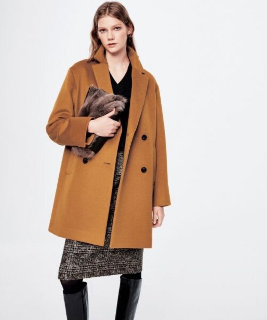 23区 ニジュウサンク ウールアンゴラビーバーチェスターコート