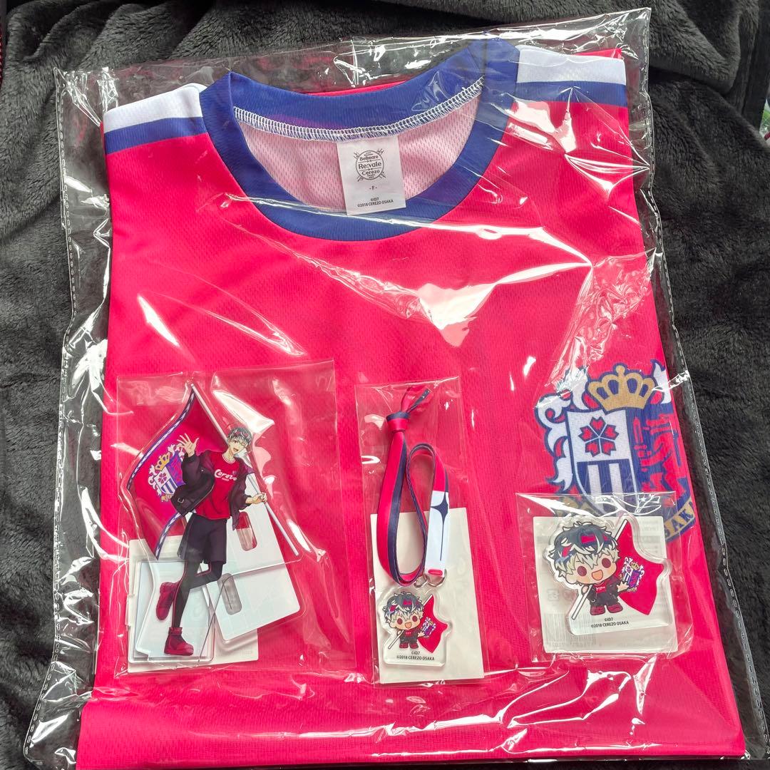 アイナナ Re:vale 百 サッカーコラボ アクスタ Tシャツ