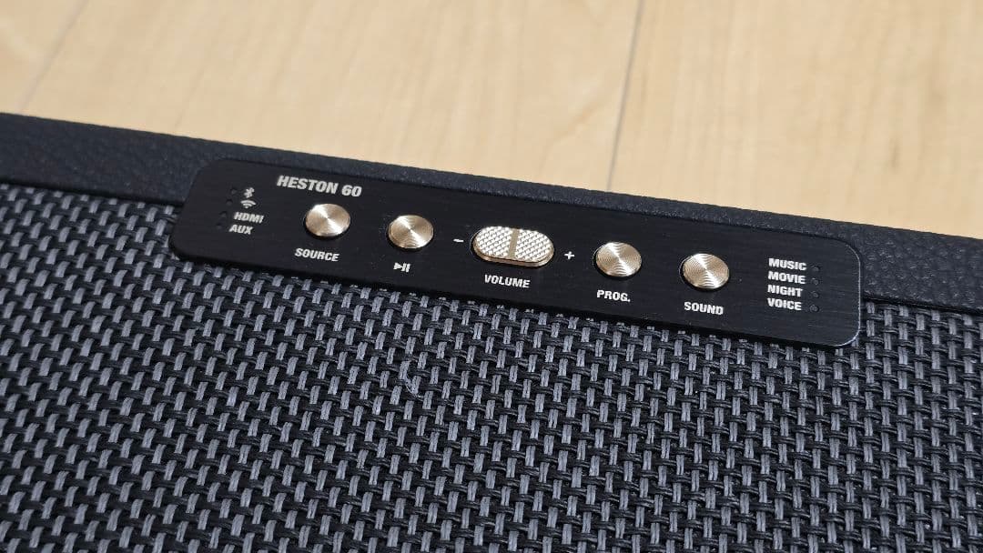 美品 Marshall マーシャル Heston 60 ブラック サウンドバー