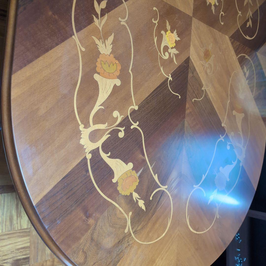 象嵌ダイニングテーブル