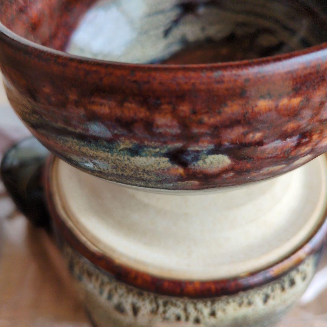 【1/15まで】茶道具セット 茶碗 茶器 茶筅 など　茶碗3個