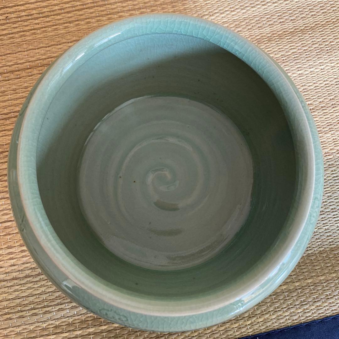 ★韓国人間国宝 申相浩 作★ 高麗青磁