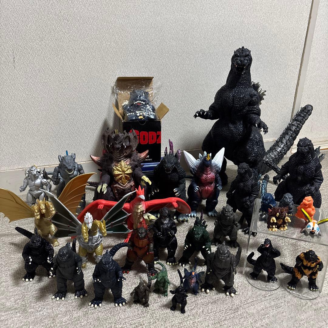 ゴジラ　ソフビ・フィギュア　大量まとめ売り