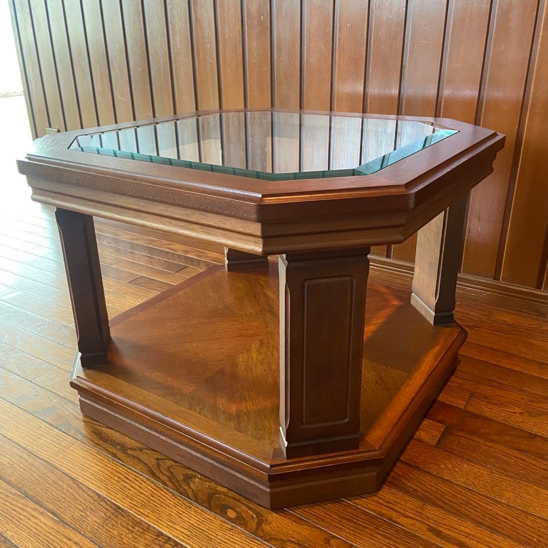 ビンテージ家具　サイドテーブル　オールドマルニ　美品　マルニ木工